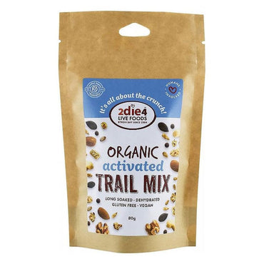 2Die4 Live Foods Organic Activated Trail Mix 80g